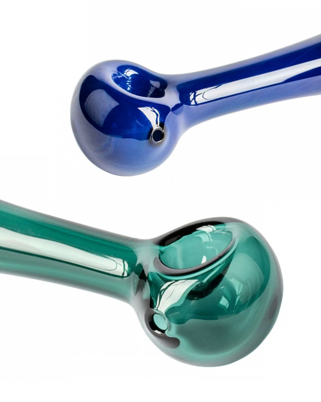 Color-Changing Glass Spoon Pipe - Image 3