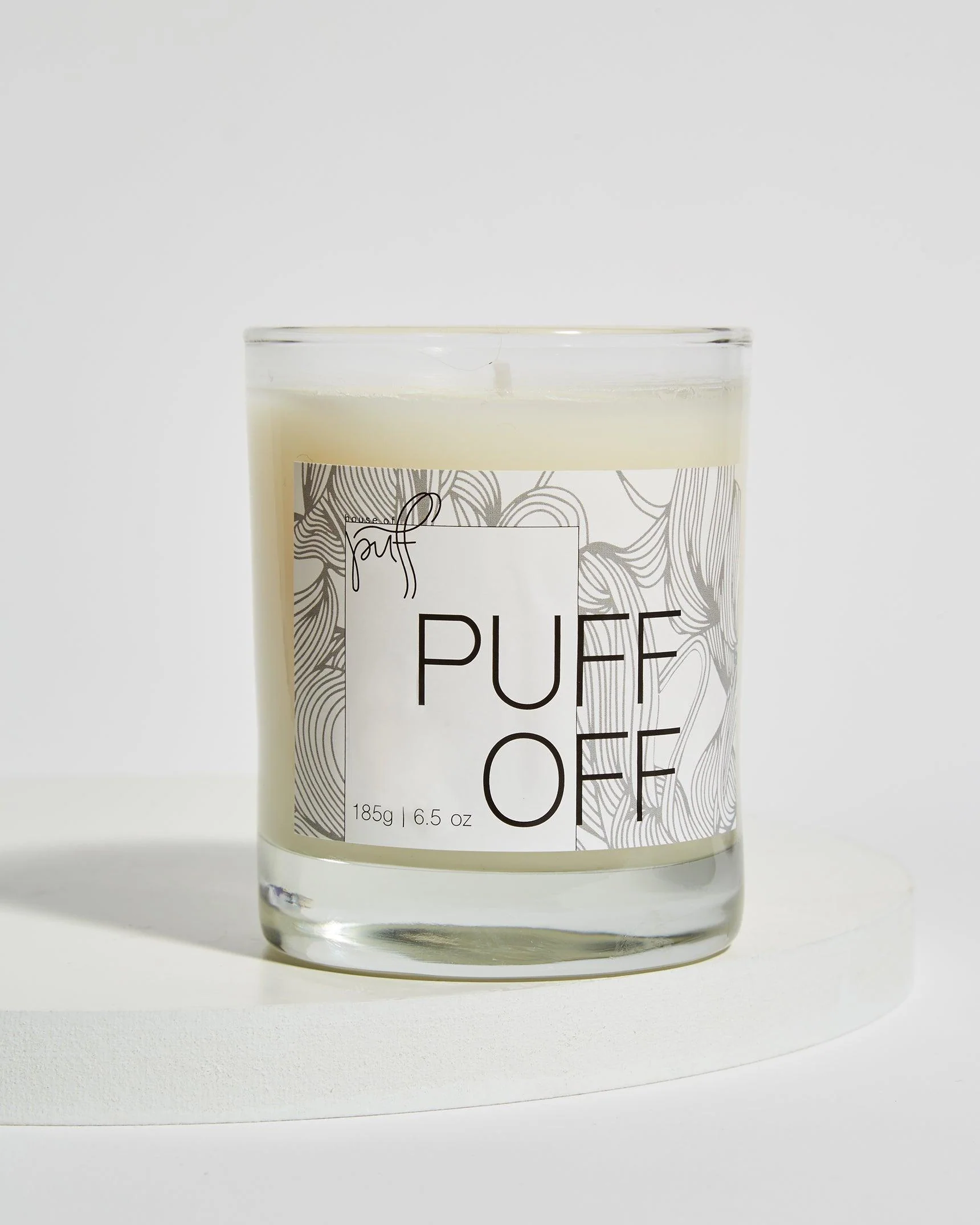 Puff Off Scented Candle