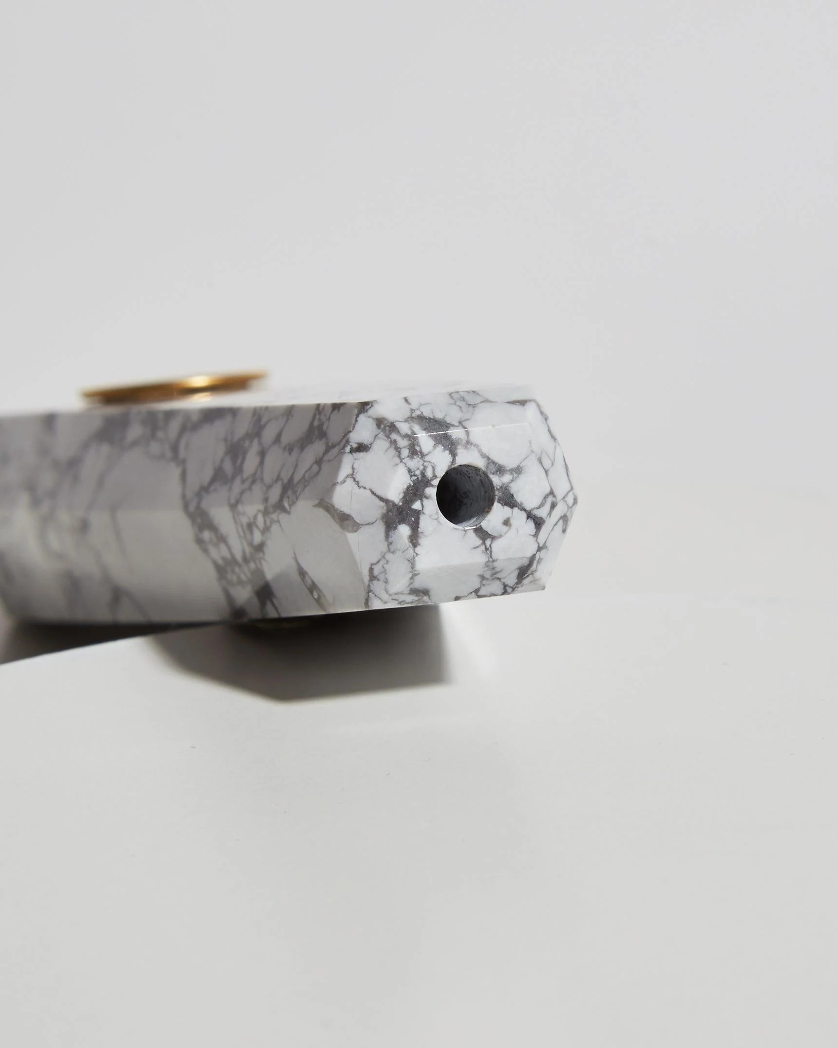 White Turquoise Herb Pipe - Image 4