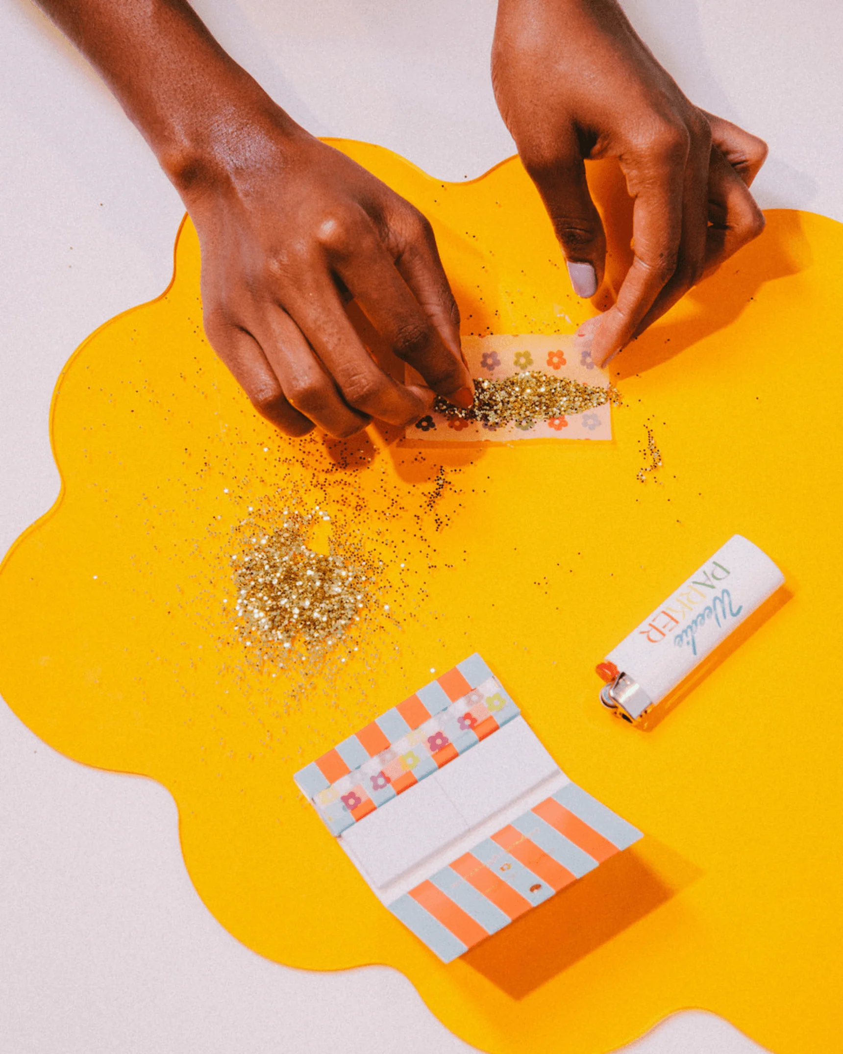 Colorful Floral Rolling Paper - Image 5