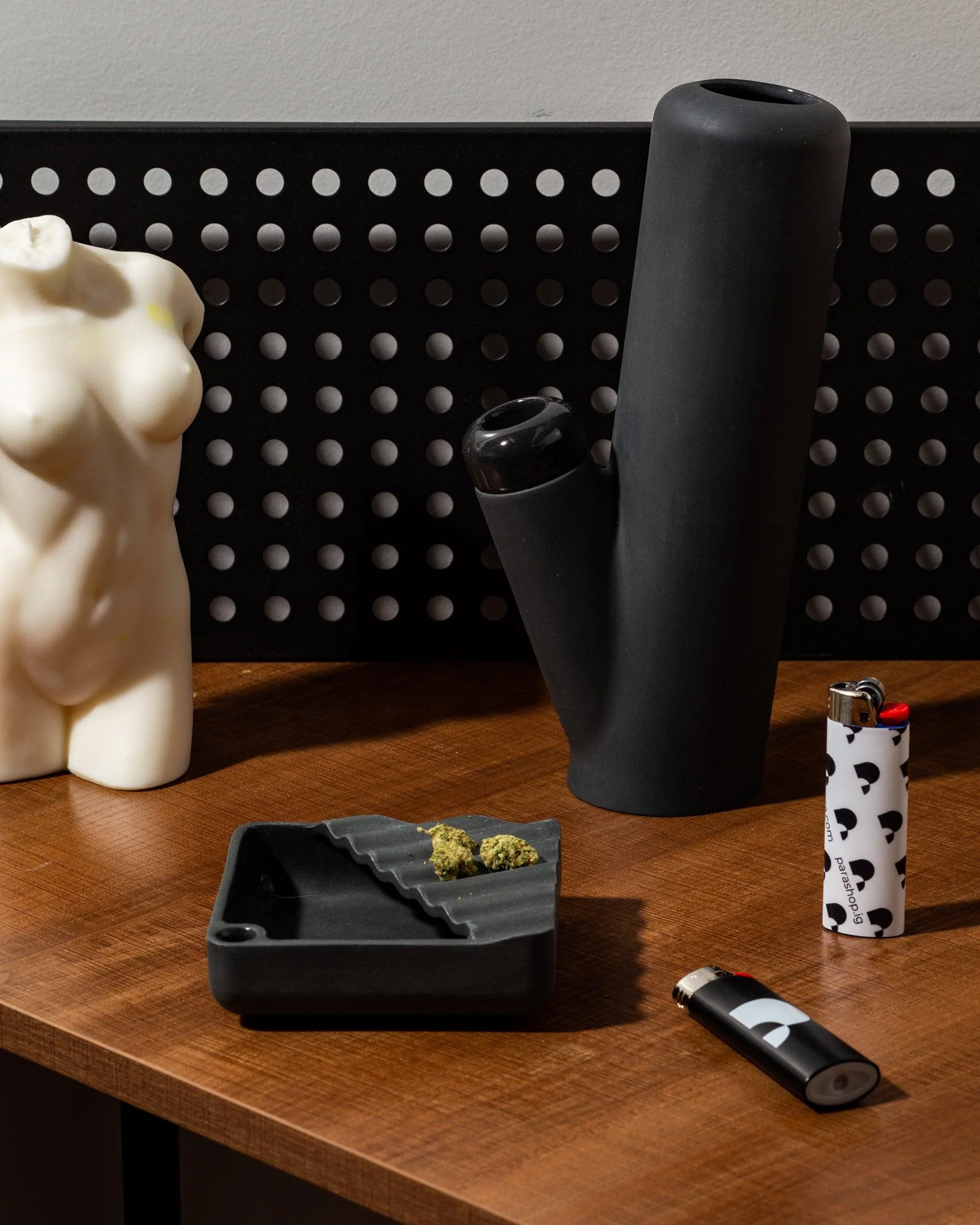 Ceramic Bong + Ashtray Set - Image 3