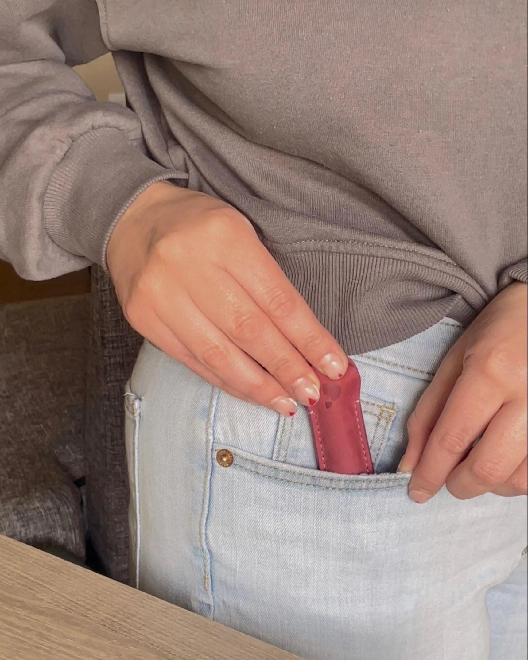 One-Hitter Leather Sleeve - Image 3