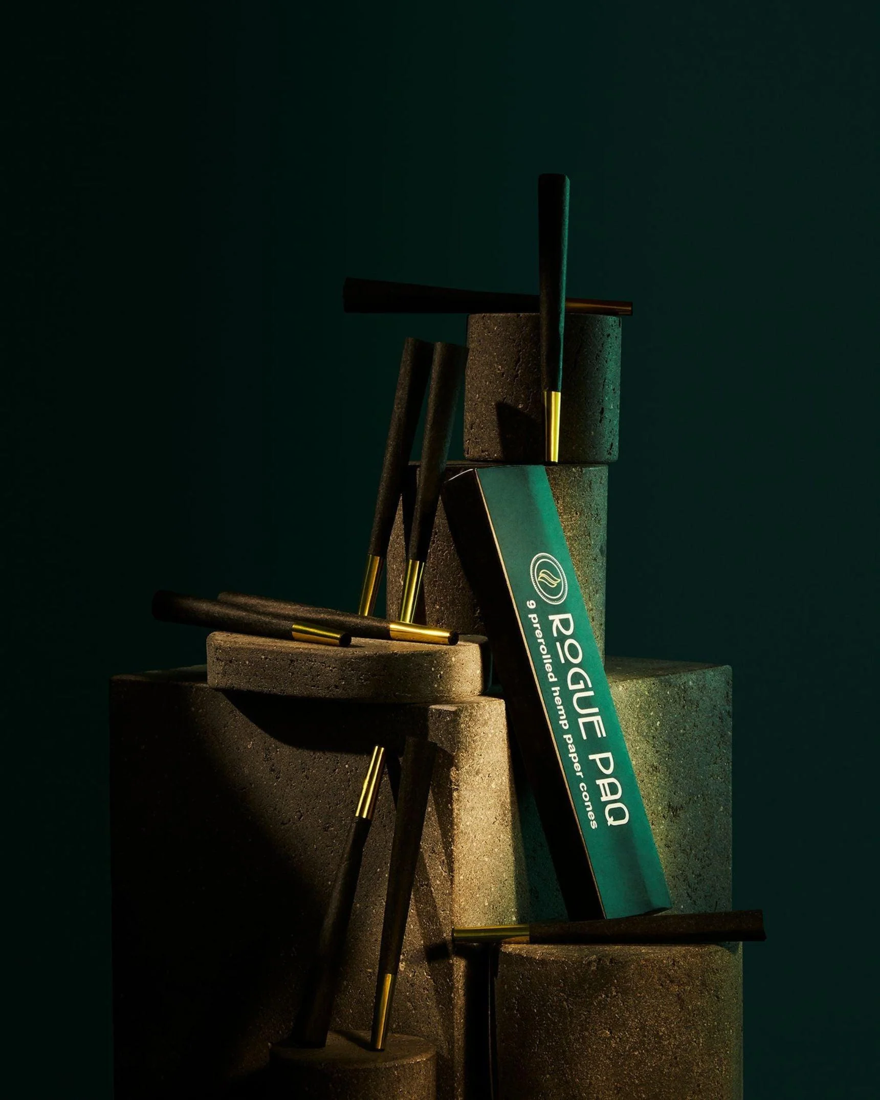 Black & Gold Hemp Cones - Image 3