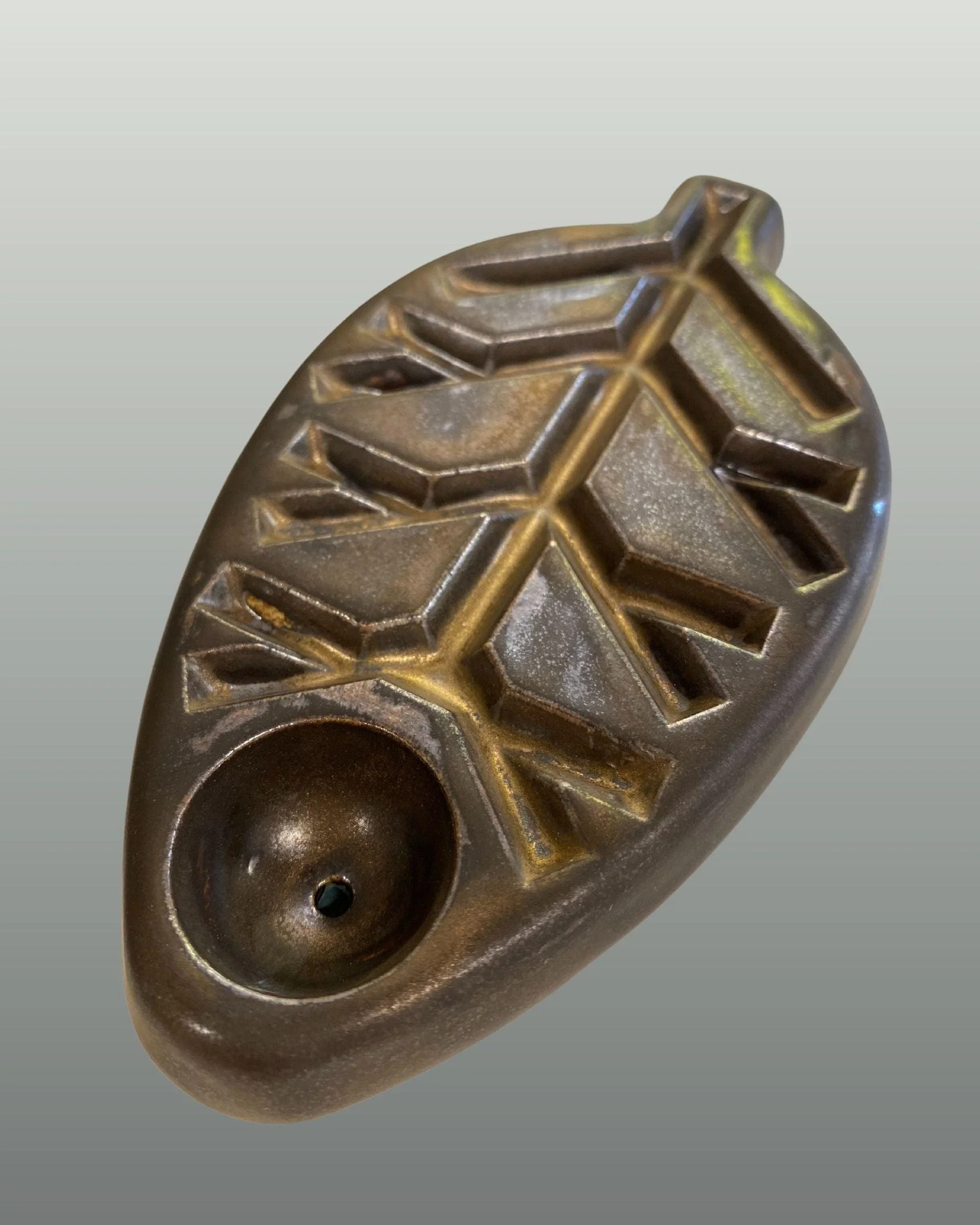 'Leaf' Ceramic Pipe - Image 5