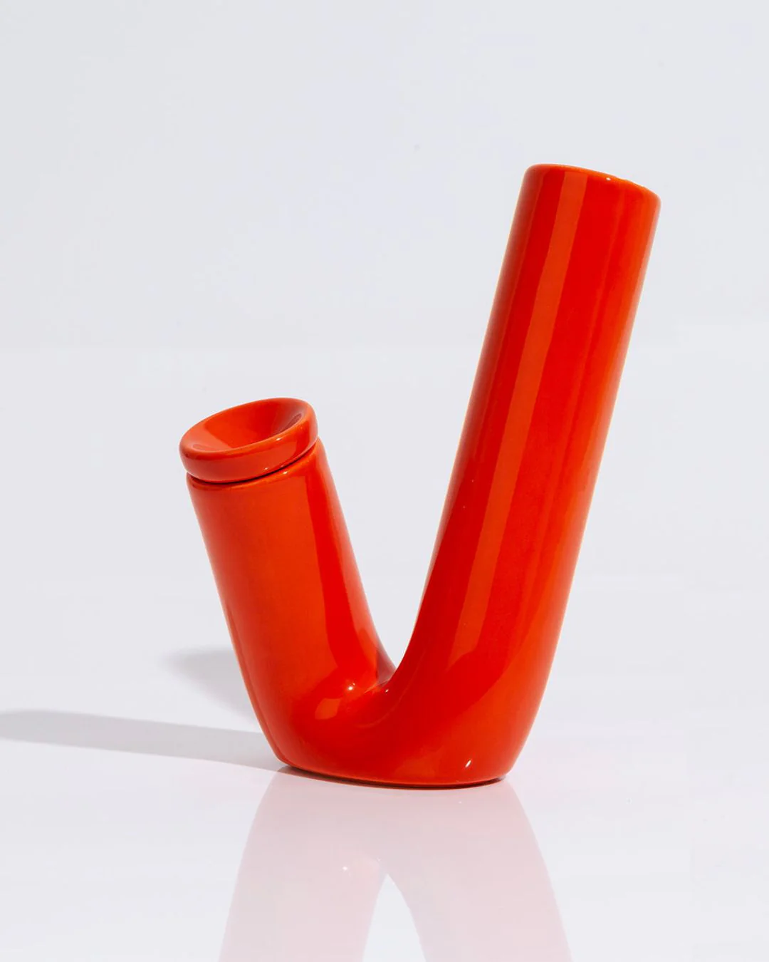 Red Ceramic Bong 'VS001'