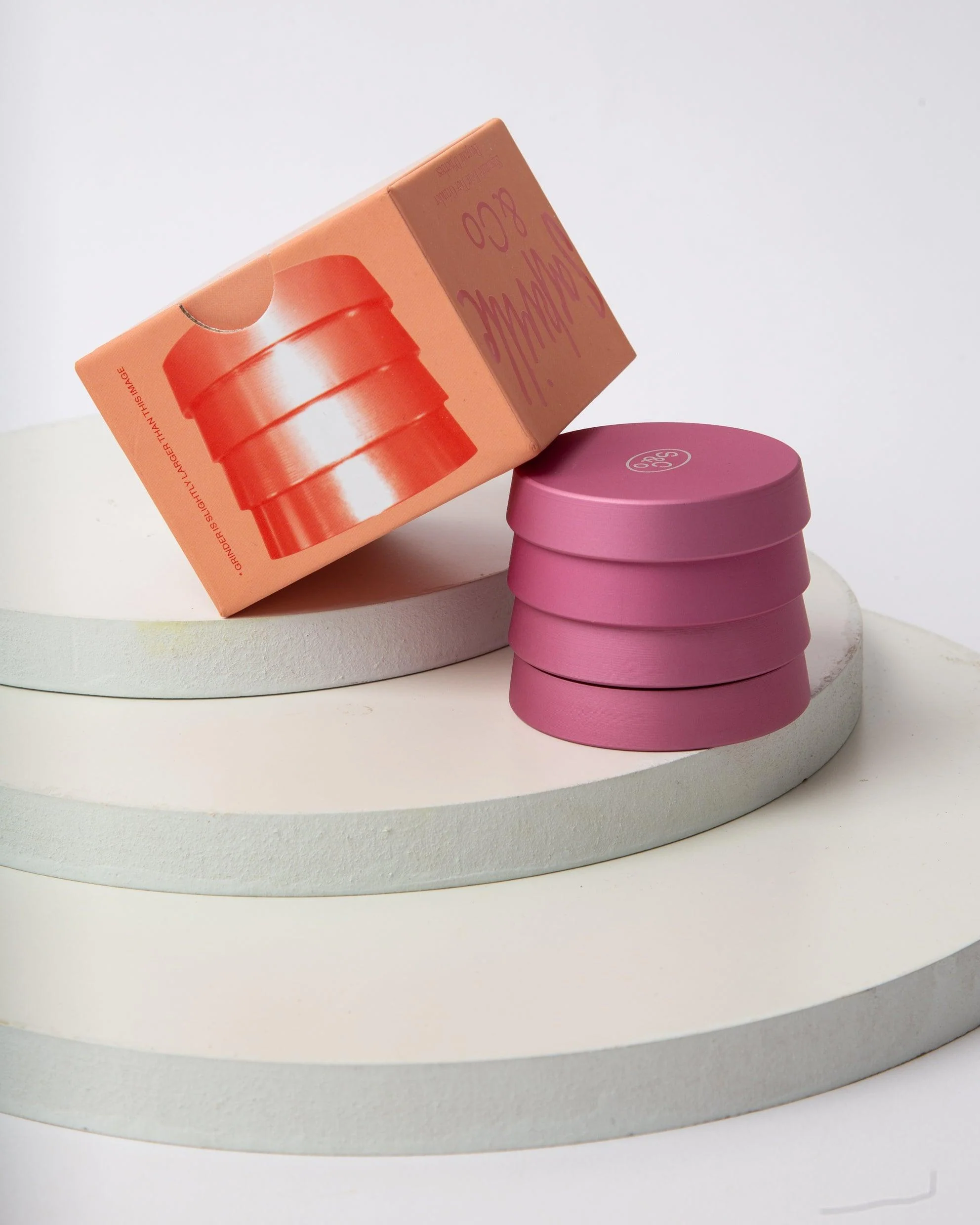 4 Piece Metal Grinder | Pink - Image 7