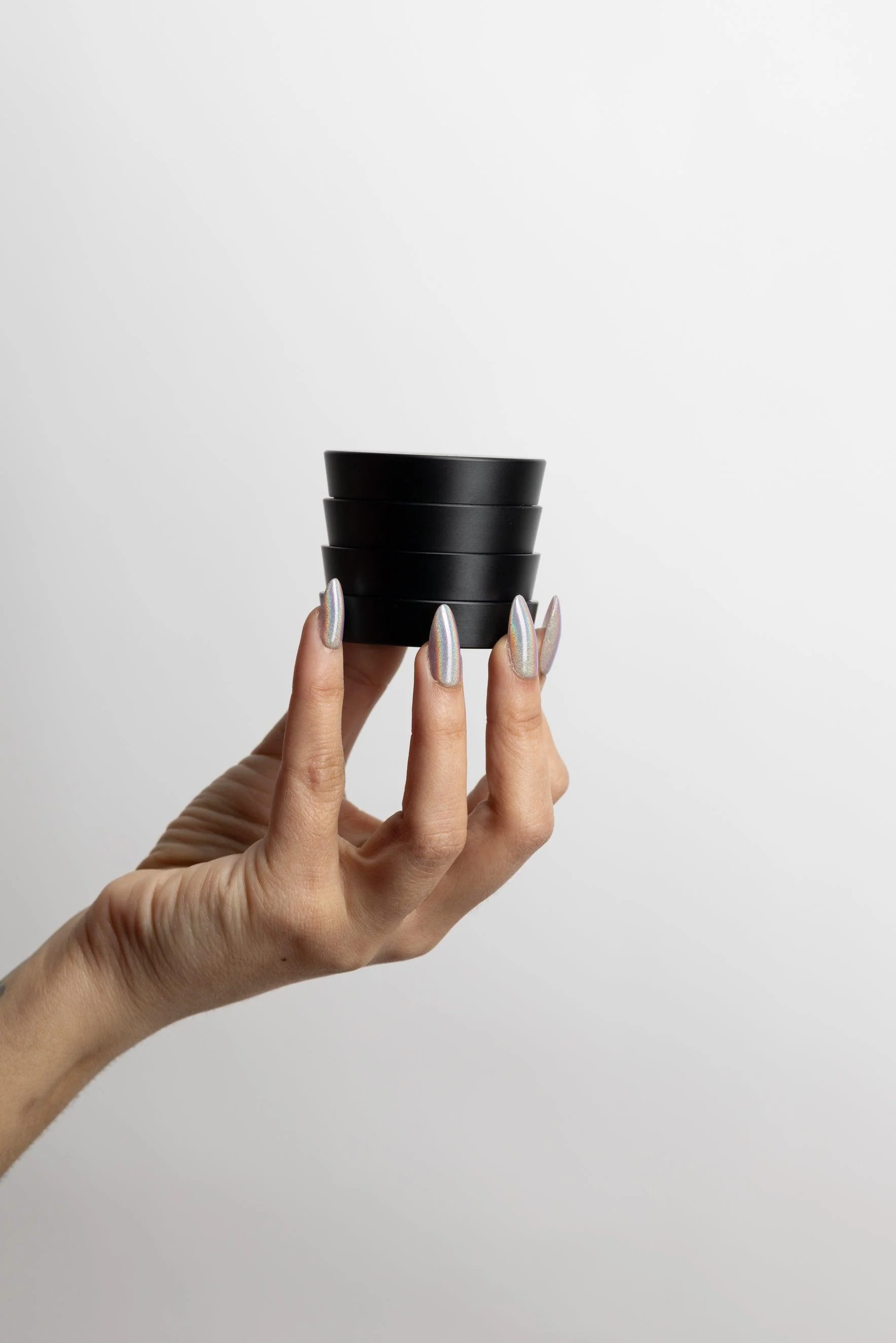 4 Piece Metal Grinder | Black - Image 2