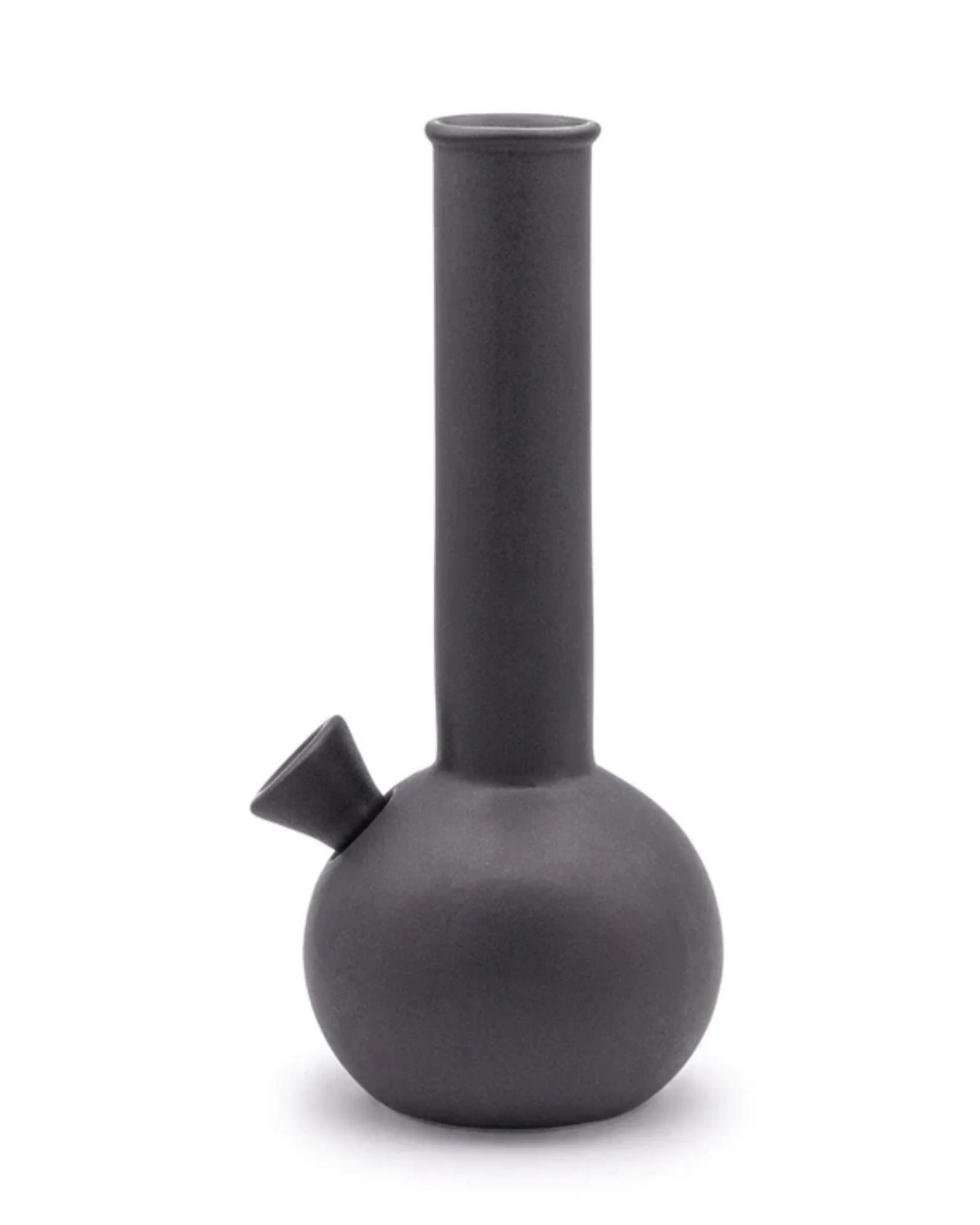 Chongo Ceramic Bong | Charcoal Black - Image 4
