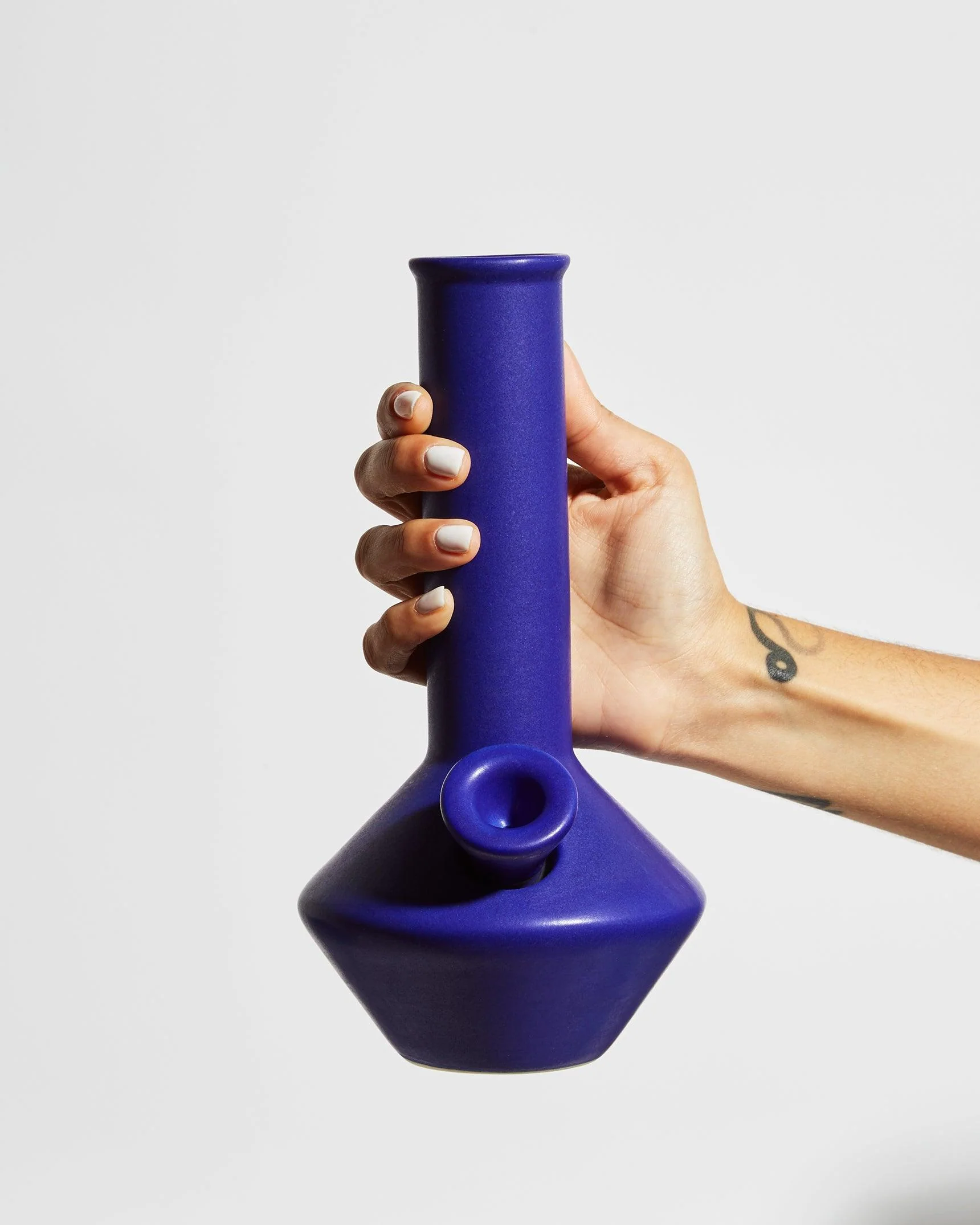 Pleasure Point Ceramic Bong | Lake Blue - Image 2